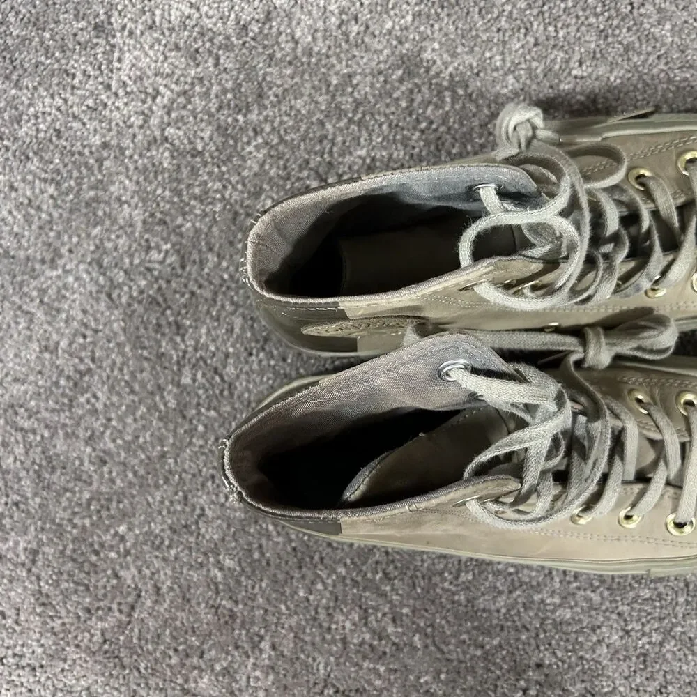 Converse Chuck Taylor All Star Hi Women’s Sz 6.5 Green Two Tone Athletic Shoes
